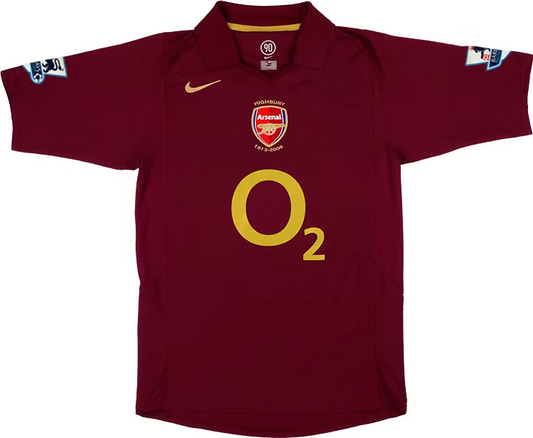 2005/06 Arsenal visitante